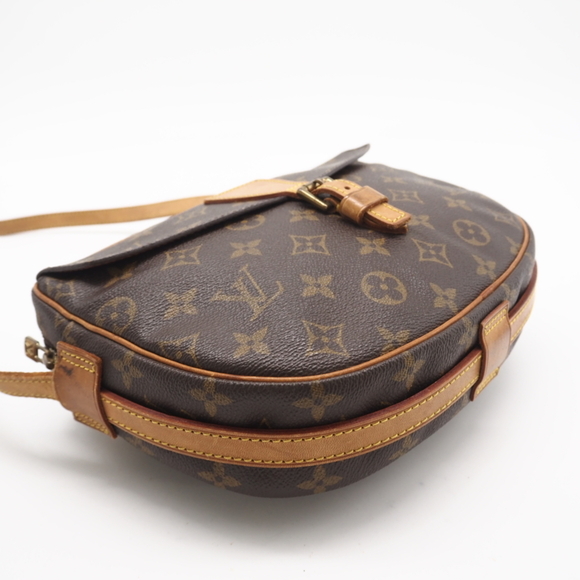 LOUIS VUITTON Monogram Jeune Fille 25 M51225 Shoulder Bag in Brown Coated Can... - Picture 4 of 14